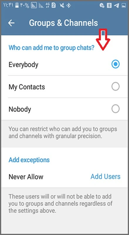 تنظیم تبلیغات در پیام‌رسان تلگرام